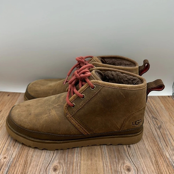 mens UGG Neumel leather Weather II Boots size 6 - Picture 3 of 11